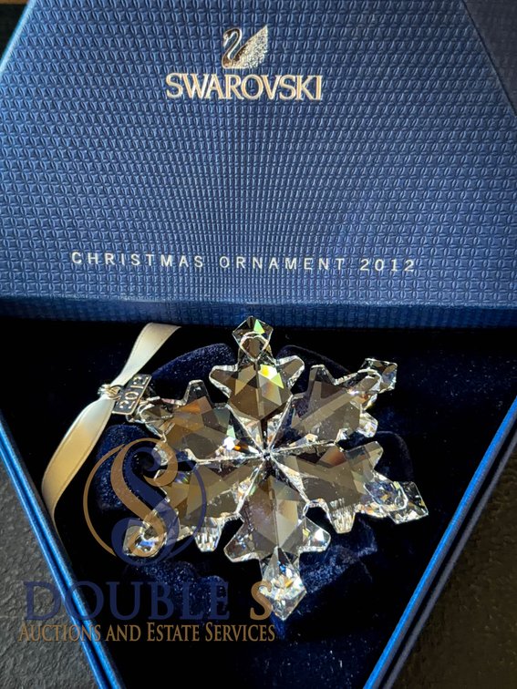 Swarovski 2012 Crystal Snowflake Ornament