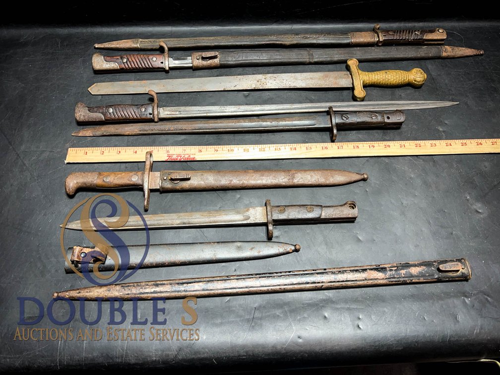 Seven Bayonets and Two Sheaths