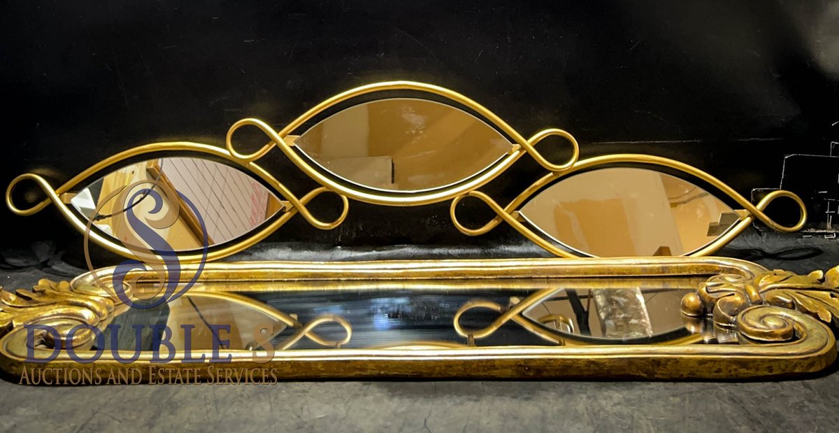 Gold Framed Accent Mirrors