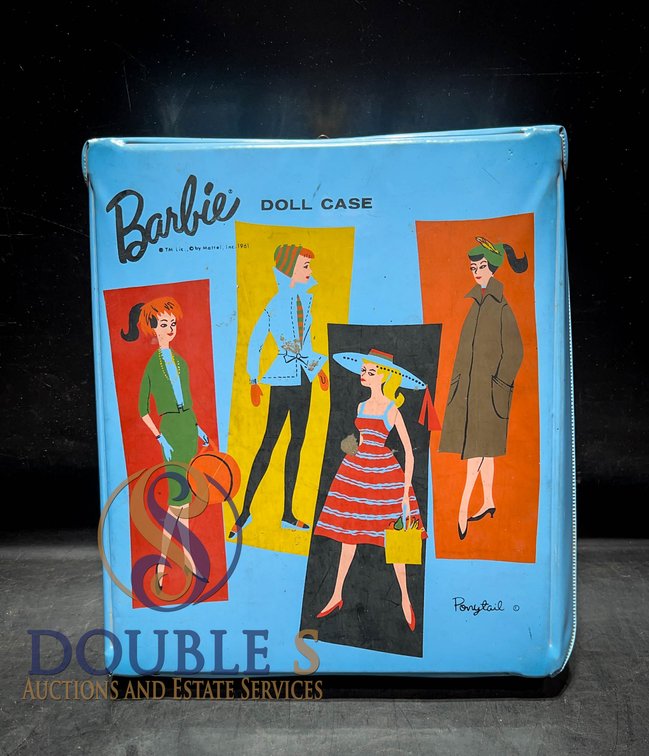 Barbie Doll Case with Vintage Ponytail Barbie