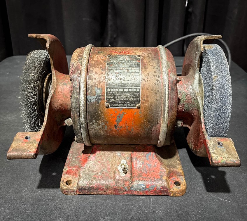 Wards Lakeside Electric Bench Grinder