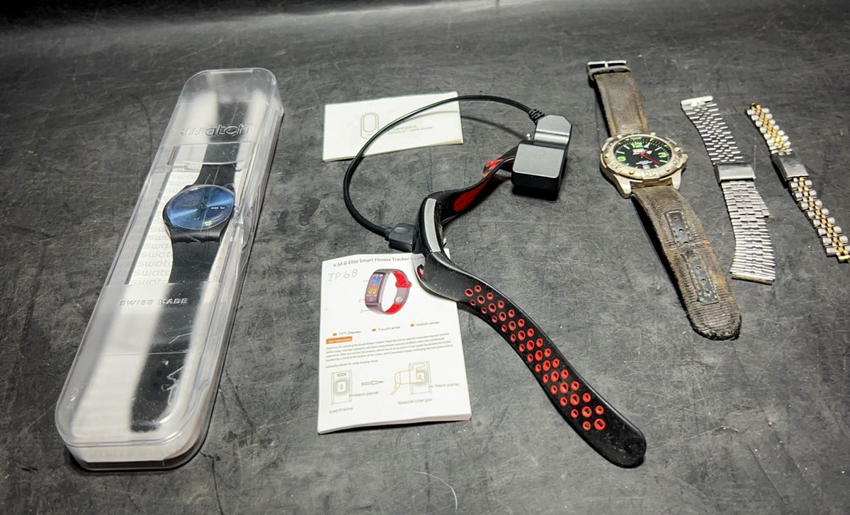 Watch Lot: Swatch, Timex, Fitness Band