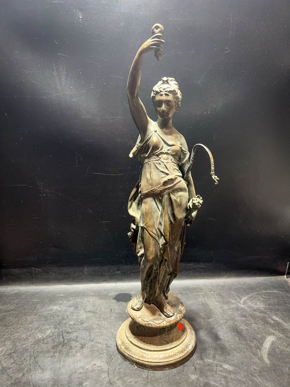 Bronze Classical Female Figure Statue