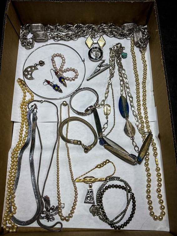 Costume and Metal Jewelry Lot