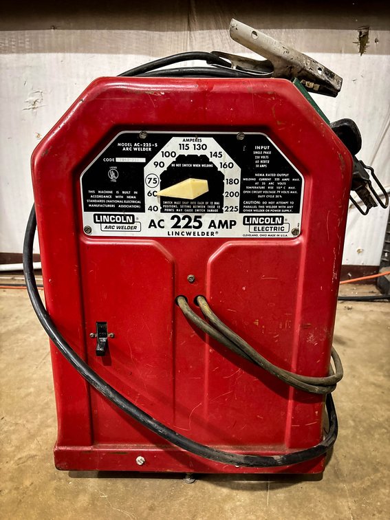 Lincoln AC-225-S Arc Welder with Leads