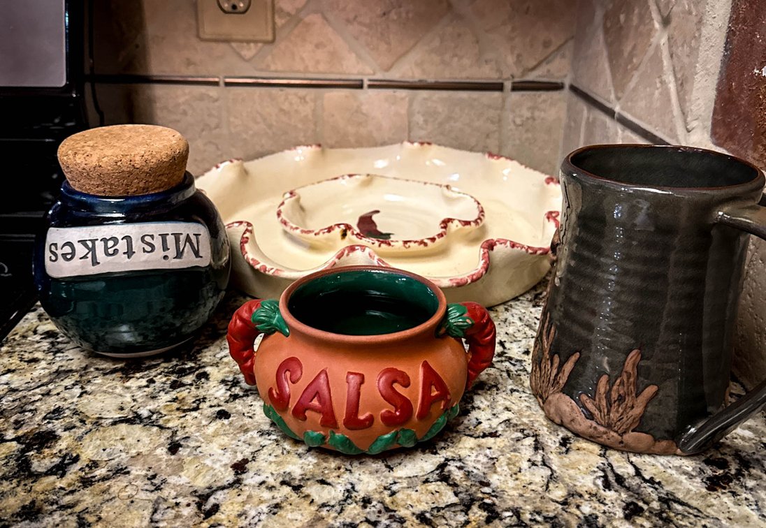 Ceramic Kitchenware Set of Four