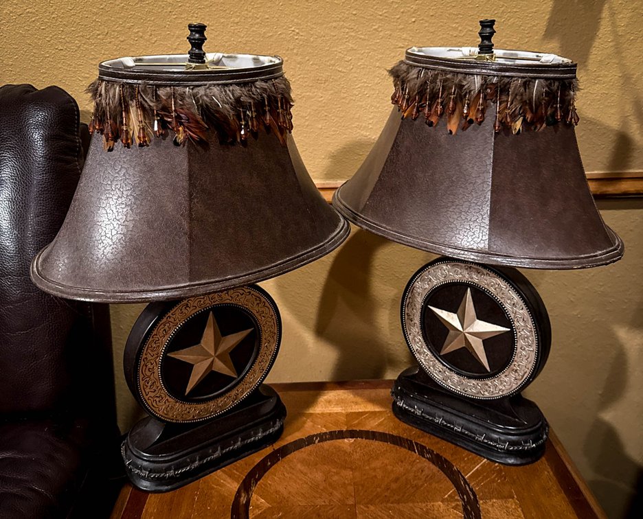 Western Star Table Lamps