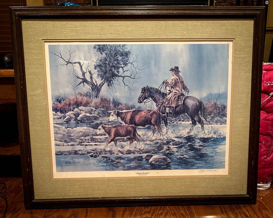 Stefan Baumann "Slicker Weather" 23x28.5 Fr.
