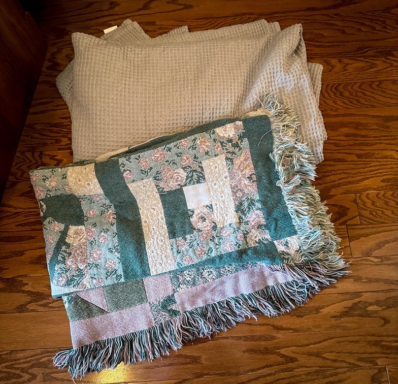 Throw Blankets, Waffle and Patchwork