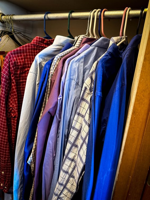 Men's Large Long Sleeve Button Down Shirts