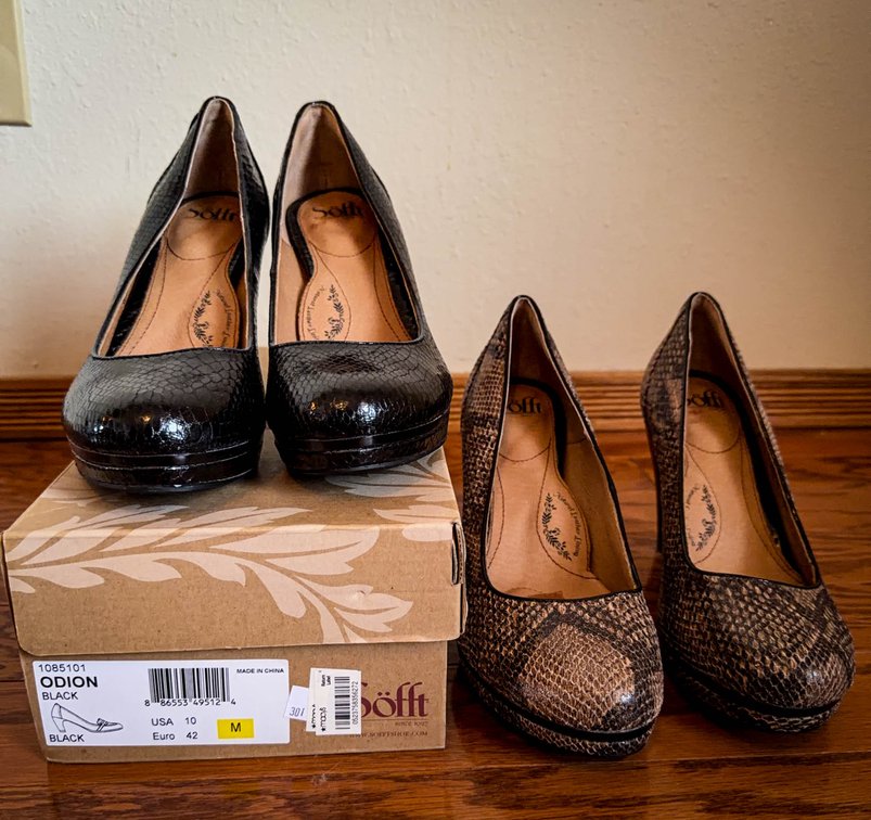 Sofft Odion Leather Pumps Size 10 Lot