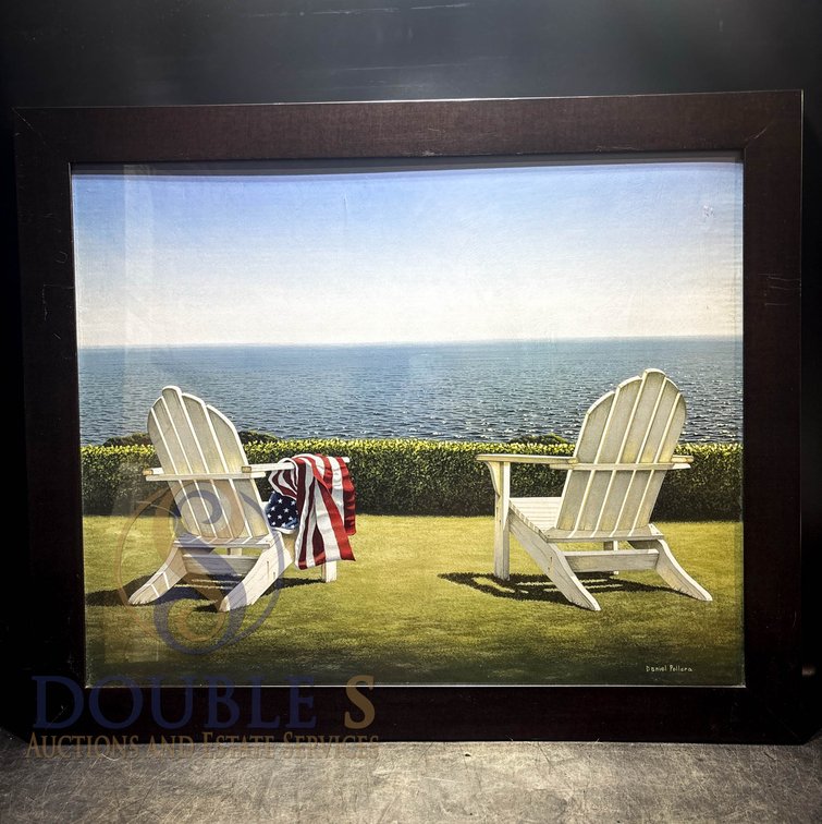 Daniel Pollera Framed Coastal Print, 34.5" x