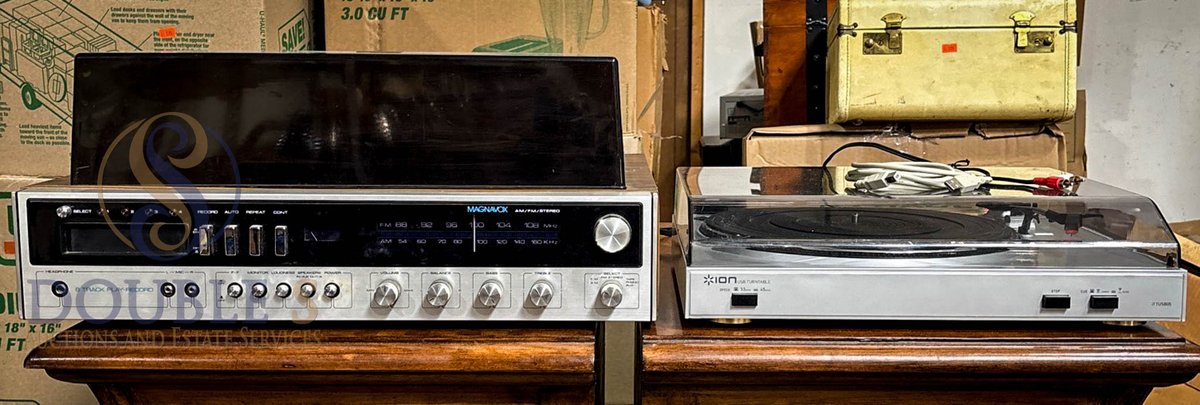 Magnavox AM/FM Stereo System and ION USB Turn