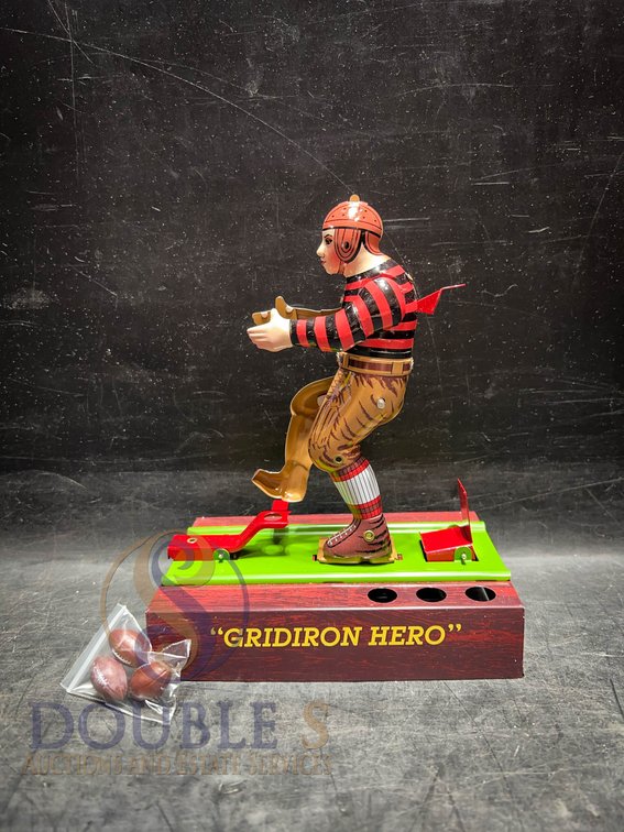 Schylling Gridiron Hero Tin Toy with Box