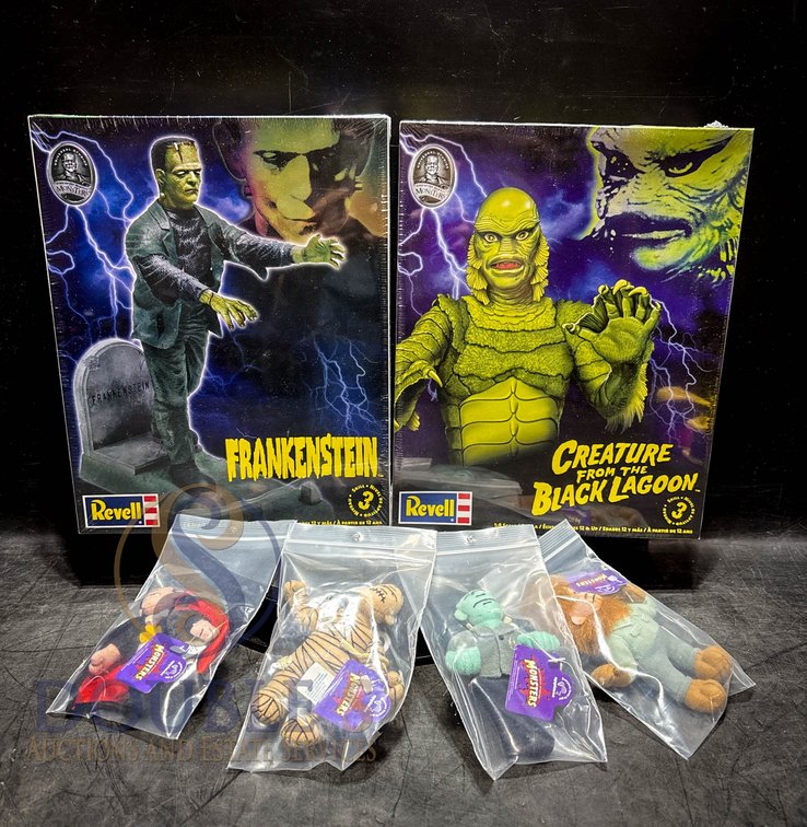 Revell Monster Model Kits and Universal Plush