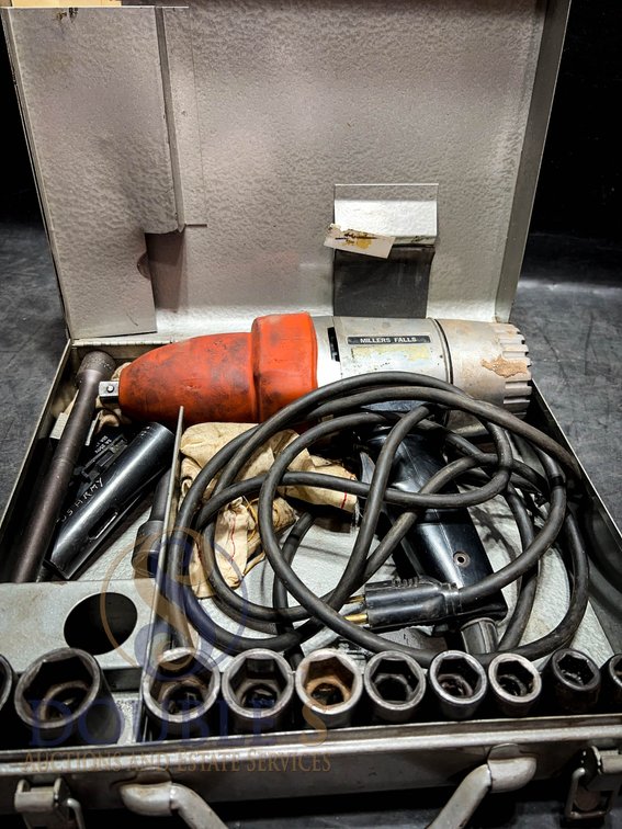 Millers Falls Electric Impact Wrench Kit