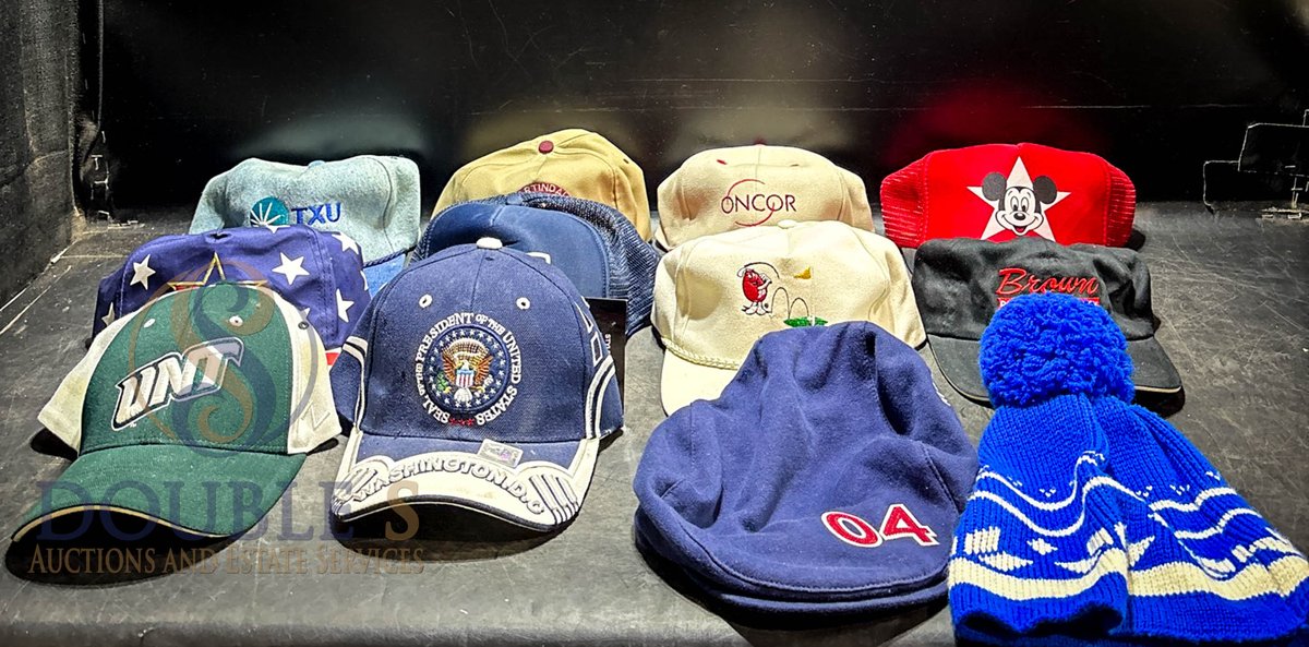 Branded and Promotional Hats Lot