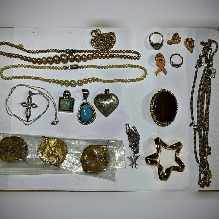 Costume and Sterling Jewelry Lot