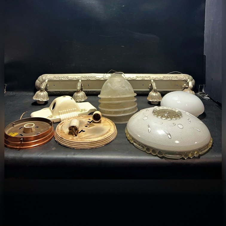 Lighting Fixtures from Historic Talmage Place