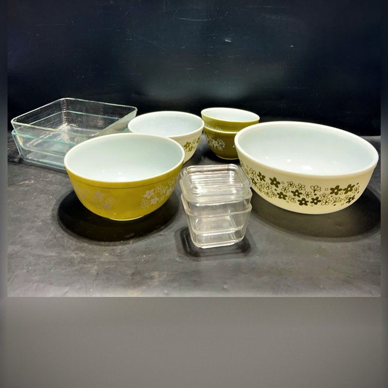 Pyrex Spring Blossom Mixing Bowls