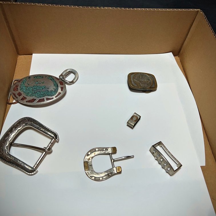 Vintage Belt Buckles Lot