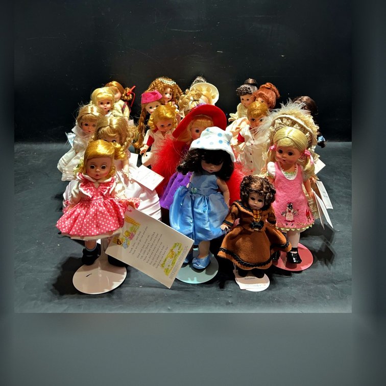 21 Madame Alexander Dolls Assorted