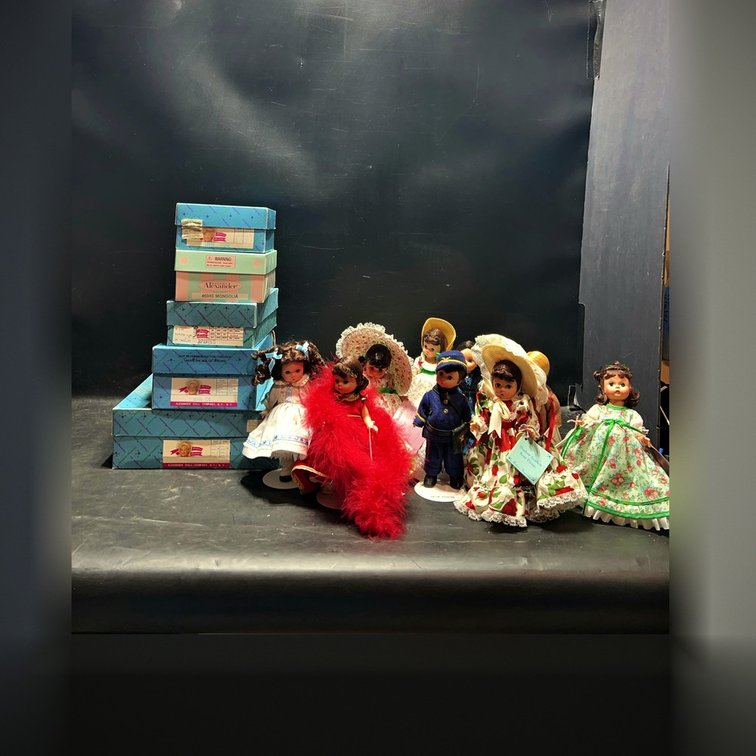 Madame Alexander Dolls Collection with Original Boxes