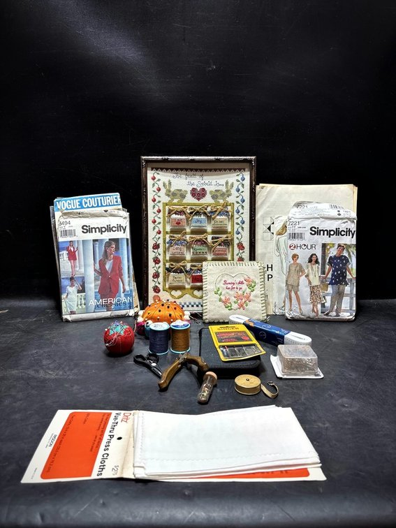 Extensive Sewing and Needlework Collection