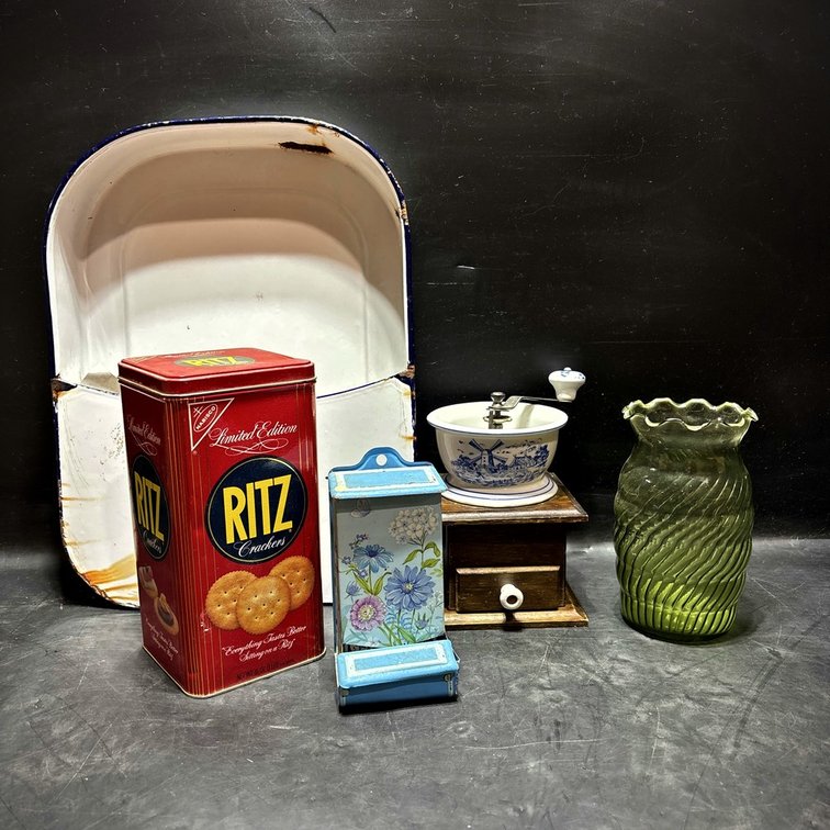 Eclectic Kitchenware and Collectibles Group