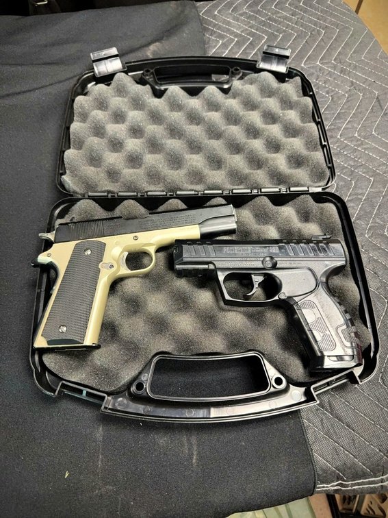 Winchester Model 11 and Powerline 426 BB Pistols
