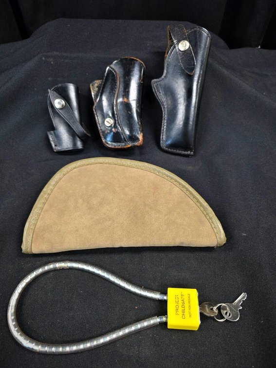 Brauer Bros Leather Holsters and Gun Accessories Lot