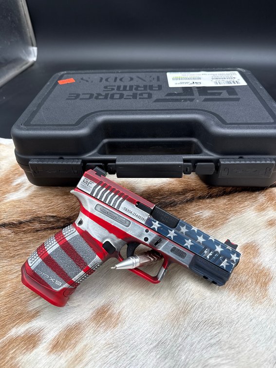 GForce Arms EXODUS 9mm Pistol, US Flag Finish