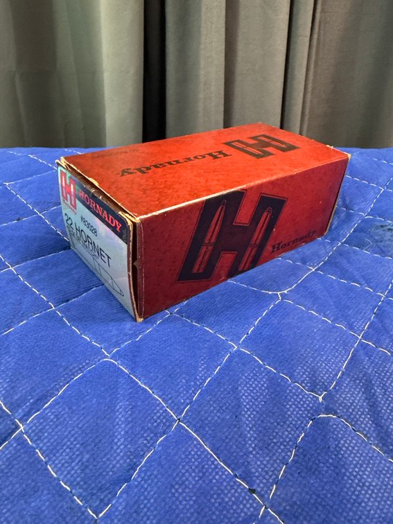 Hornady .22 Hornet SP Match Full Box (50 Rounds)