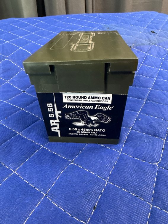 American Eagle 5.56 NATO 120rd Full Ammo Can