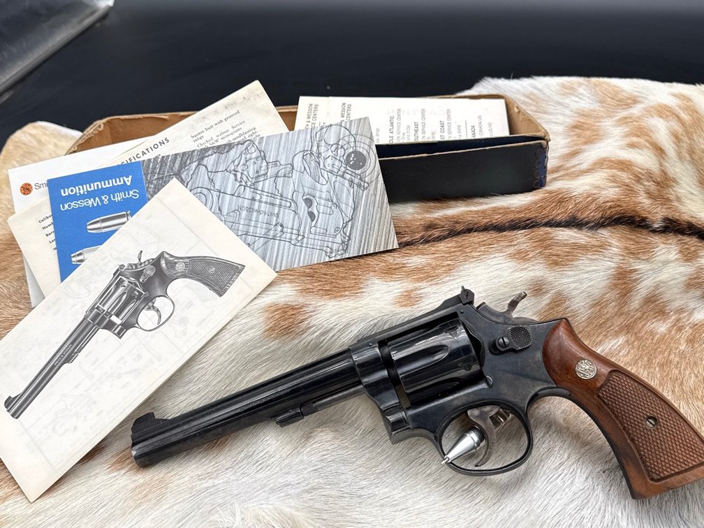 Smith & Wesson Model 17-3 .22 LR Revolver