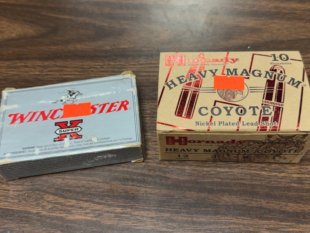 Winchester and Hornady 12 Gauge Ammo Lot