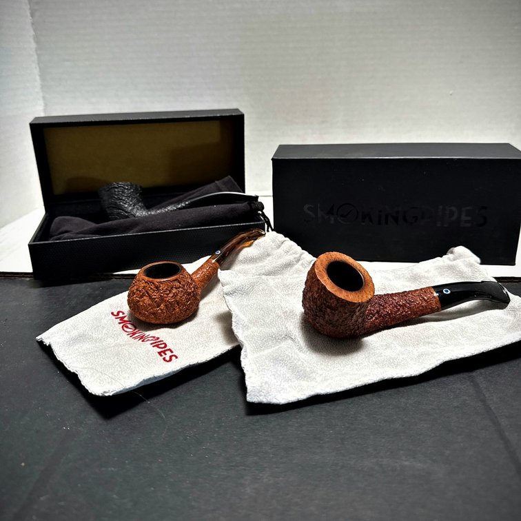 Dunhill Shell Briar and Ardor Urano Pipes