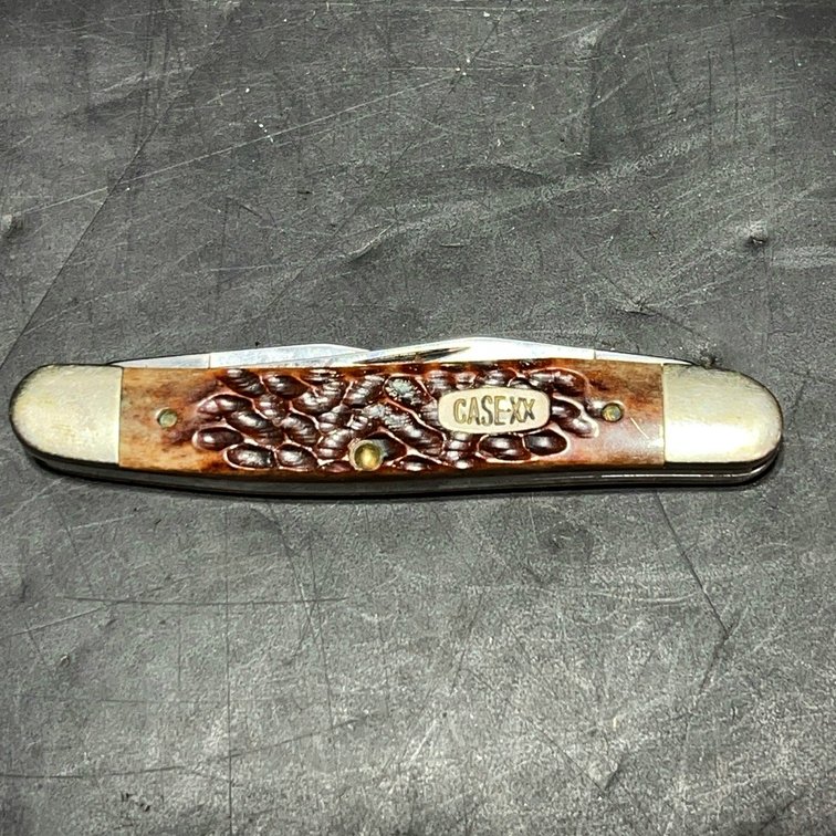 Case XX USA Pocket Knife with Jigged Handle