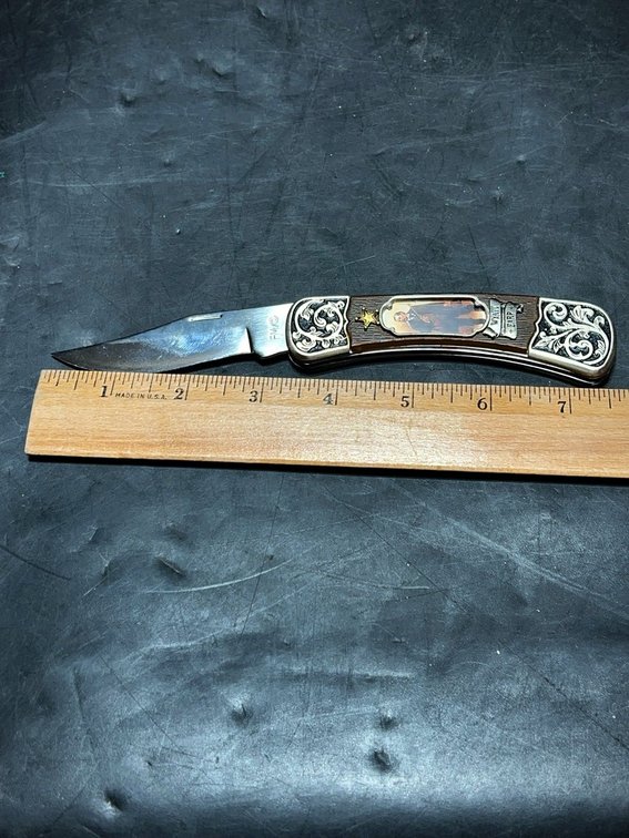 Wyatt Earp Commemorative Folding Pocket Knife