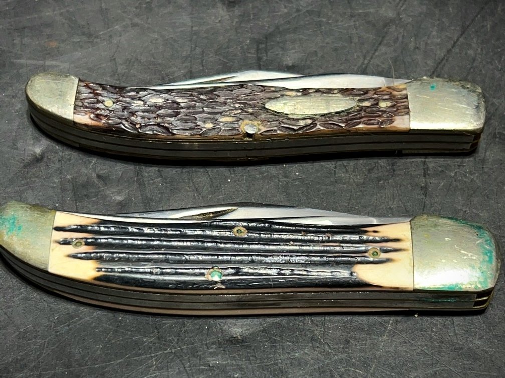 Queen Steel #39 & Folding Pocket Knife Pair