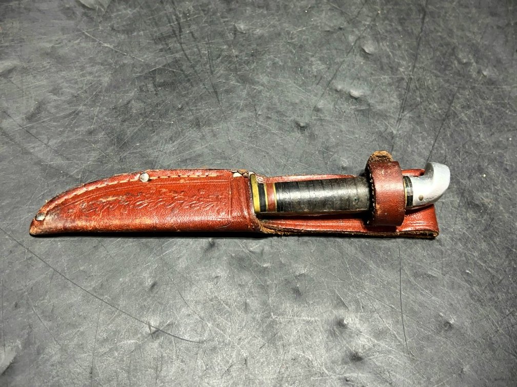 Western Boulder Colo Fixed Blade Knife w/ Sheath