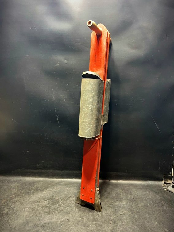 Vintage Wooden Post Hole Digger 33 Inch