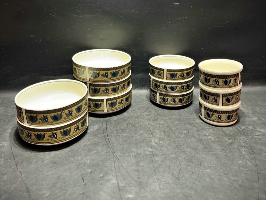Mikasa Intaglio Arabella Stoneware Bowl Set