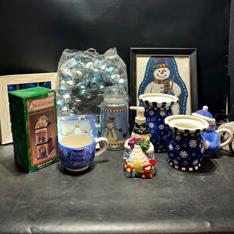 Holiday Snowman Decor Collection, Assorted Items