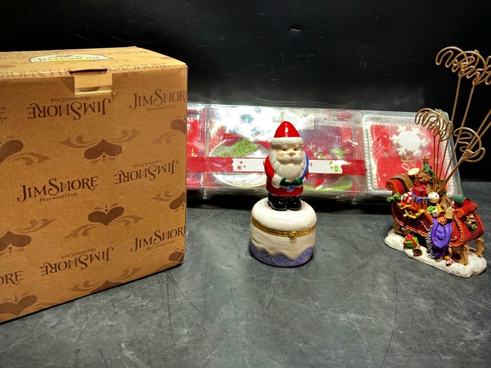 Jim Shore 2007 Sleigh Bells Ring Ornament Set