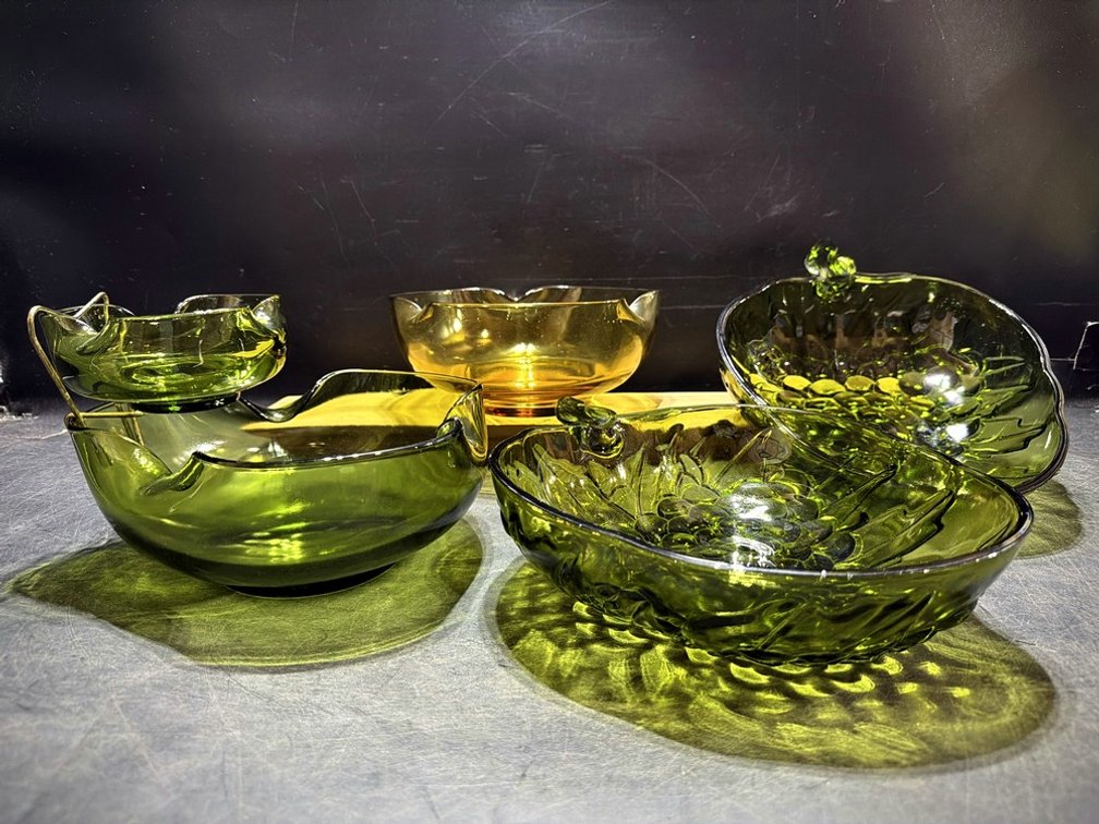 Mid-century Anchor Hocking and Indiana Glass