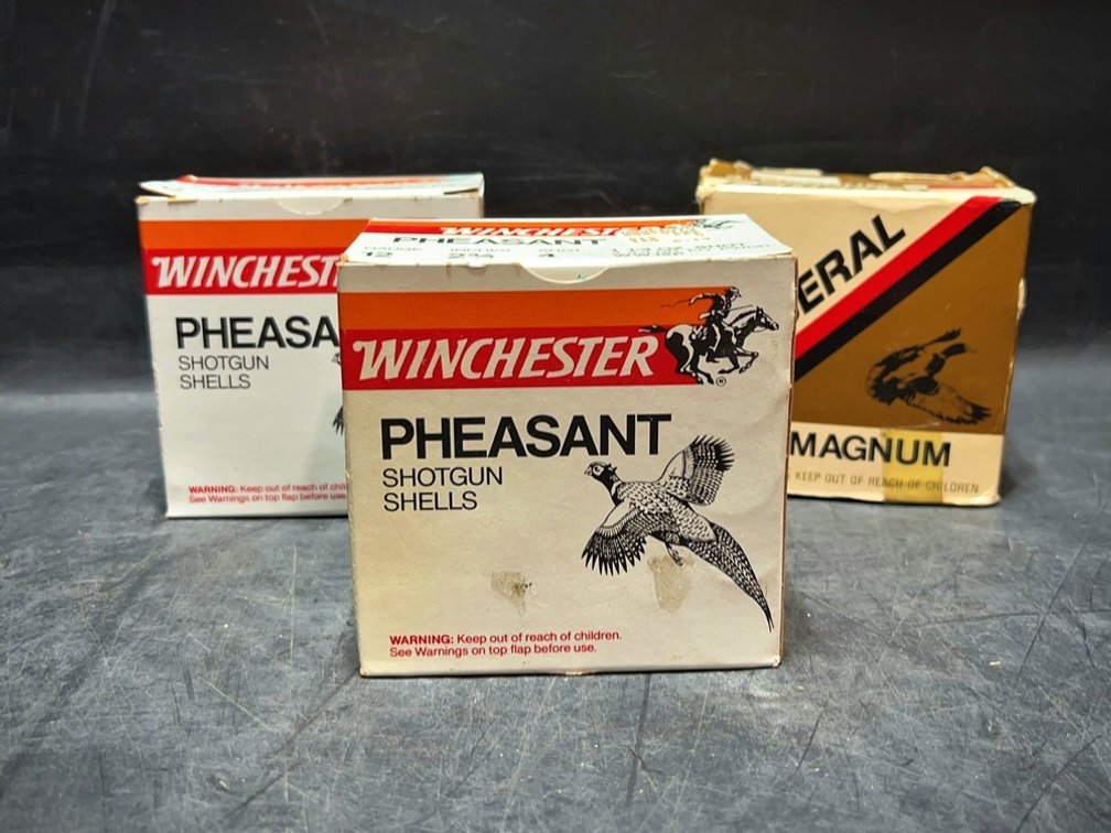 Three Boxes 12 Gauge Shotgun Shells