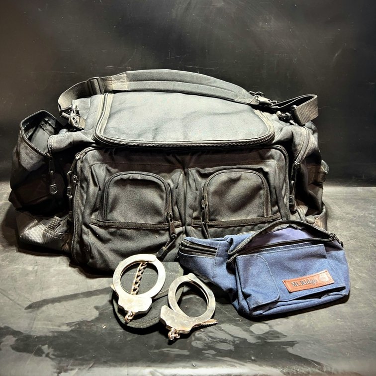 Galls Tactical Bag, Mt. Ridge Pack, Handcuffs
