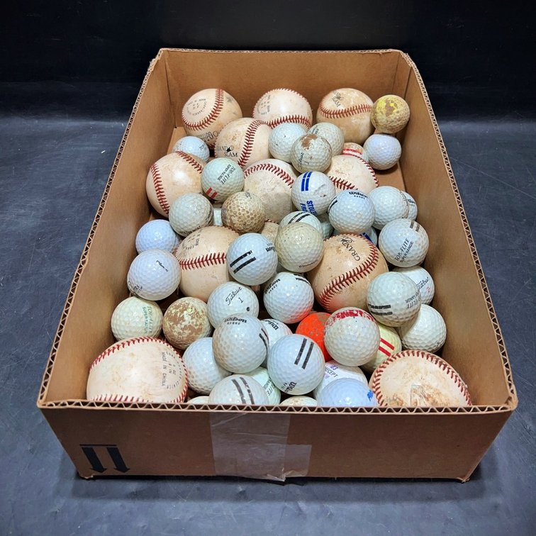 Used Baseballs and Golf Balls