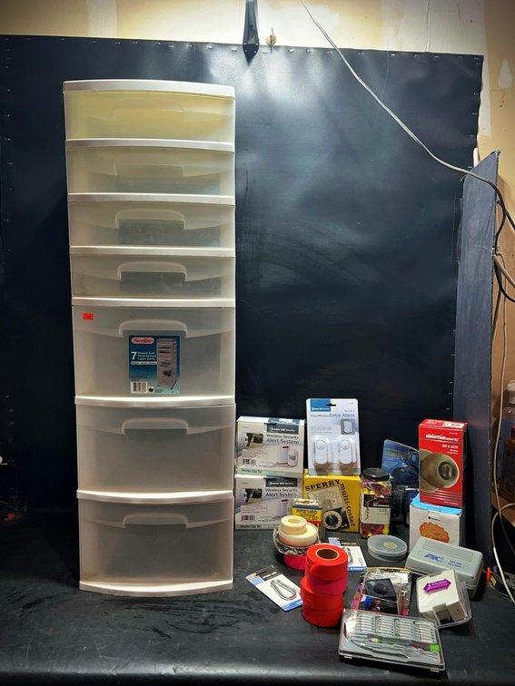 Organizer Tower Security Gadgets & Hardware Lot
